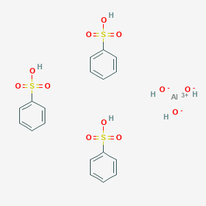 Benzenesulfonic acid, hydroxy-, aluminum salt (3:1)