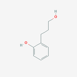 molecular formula C9H12O2 B073537 2-(3-Hydroxypropyl)phenol CAS No. 1481-92-1
