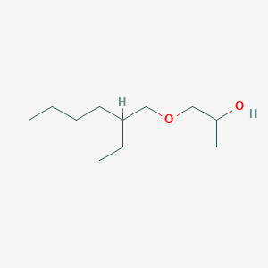 molecular formula C11H24O2 B073543 1-(2-Butylbutoxy)propan-2-ol CAS No. 1559-39-3