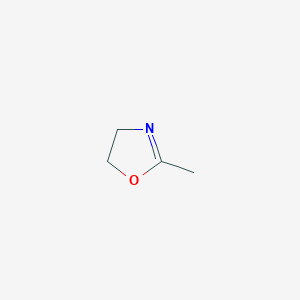 molecular formula C4H7NO B073545 2-Methyl-2-oxazoline CAS No. 1120-64-5