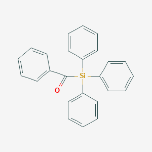 molecular formula C25H20OSi B073546 Phenyl(triphenylsilyl)methanone CAS No. 1171-49-9