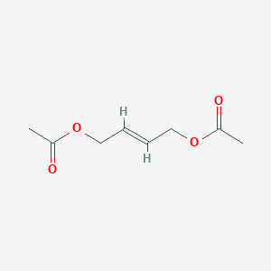 molecular formula C8H12O4 B073547 But-2-ene-1,4-diyl diacetate CAS No. 1576-98-3