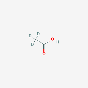 molecular formula C2H4O2 B073551 2,2,2-Trideuterioacetic acid CAS No. 1112-02-3