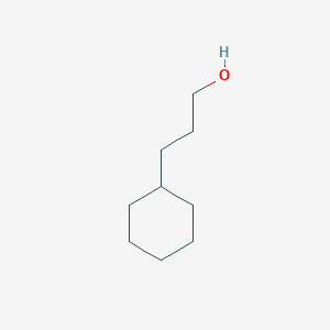molecular formula C9H18O B073554 3-Cyclohexylpropan-1-ol CAS No. 1124-63-6