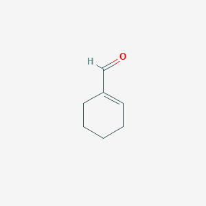 molecular formula C7H10O B073562 1-Cyclohexene-1-carboxaldehyde CAS No. 1192-88-7
