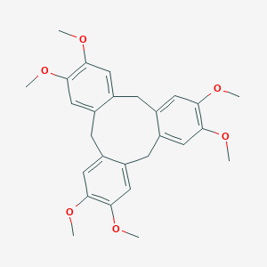 molecular formula C27H30O6 B073569 Cyclotriveratrylene CAS No. 1180-60-5
