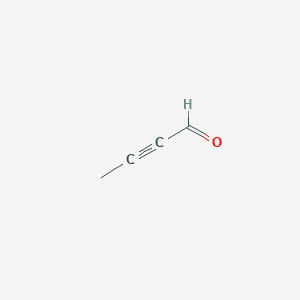 molecular formula C4H4O B073574 2-Butynal CAS No. 1119-19-3