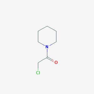 molecular formula C7H12ClNO B073580 2-Chloro-1-piperidin-1-yl-ethanone CAS No. 1440-60-4