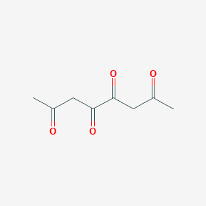 molecular formula C8H10O4 B073581 Octane-2,4,5,7-tetrone CAS No. 1114-91-6
