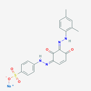 molecular formula C20H17N4NaO5S B073598 D&C Brown No. 1 CAS No. 1320-07-6