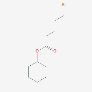 molecular formula C11H19BrO2 B073605 Cyclohexyl 5-bromopentanoate CAS No. 1554-79-6