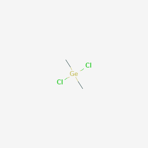molecular formula C2H6Cl2Ge B073609 Dimethylgermanium dichloride CAS No. 1529-48-2