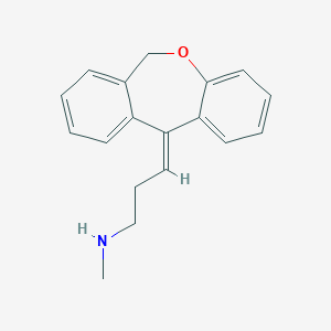 molecular formula C18H19NO B073611 (E)-Desmethyldoxepin CAS No. 1225-56-5