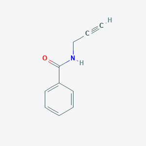 molecular formula C10H9NO B073613 N-(Prop-2-YN-1-YL)benzamide CAS No. 1464-98-8