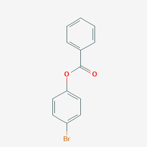 molecular formula C13H9BrO2 B073658 4-Bromophenyl benzoate CAS No. 1523-17-7