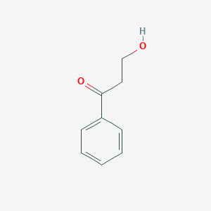 molecular formula C9H10O2 B073665 3-Hydroxypropiophenone CAS No. 1321-48-8