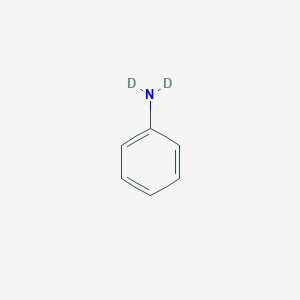molecular formula C6H7N B073674 N,N-Dideuterioaniline CAS No. 1122-59-4