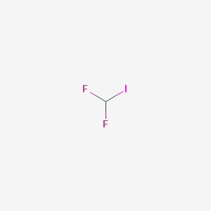 molecular formula CHF2I B073695 Difluoro(iodo)methane CAS No. 1493-03-4
