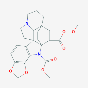 molecular formula C24H28N2O7 B073697 Kopsinine F CAS No. 1358-62-9