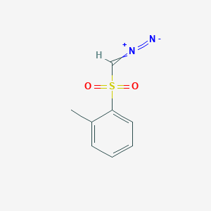 molecular formula C8H8N2O2S B073699 p-Tolylsulfonyldiazomethane CAS No. 1538-98-3