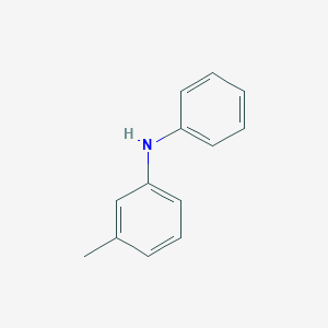 molecular formula C13H13N B073706 3-Methyldiphenylamine CAS No. 1205-64-7