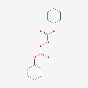 molecular formula C14H22O6 B073708 Dicyclohexyl peroxydicarbonate CAS No. 1561-49-5