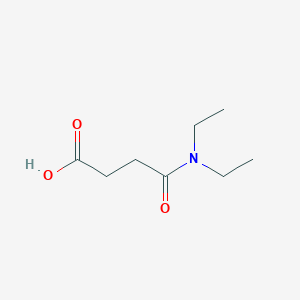 molecular formula C8H15NO3 B073722 4-(Diethylamino)-4-oxobutanoic acid CAS No. 1522-00-5