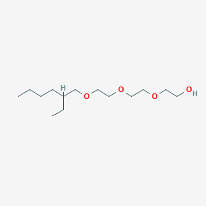molecular formula C14H30O4 B073751 Ethanol, 2-[2-[2-[(2-ethylhexyl)oxy]ethoxy]ethoxy]- CAS No. 1559-37-1