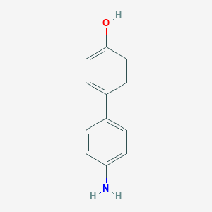 molecular formula C12H11NO B073759 4-Amino-4'-hydroxybiphenyl CAS No. 1204-79-1