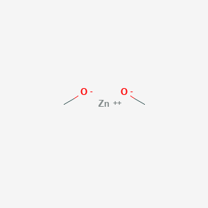 molecular formula C2H6O2Zn B073766 Zinc methanolate CAS No. 1184-55-0