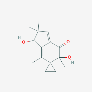 molecular formula C15H20O3 B073801 Illudin M CAS No. 1146-04-9