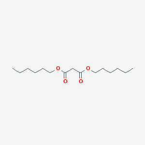 molecular formula C15H28O4 B073806 Dihexyl Malonate CAS No. 1431-37-4
