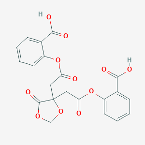 molecular formula C21H16O11 B073812 Citrosalic acid CAS No. 1400-58-4