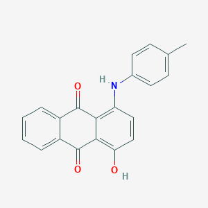 molecular formula C21H15NO3 B073814 Solvent violet 13 CAS No. 1342-19-4