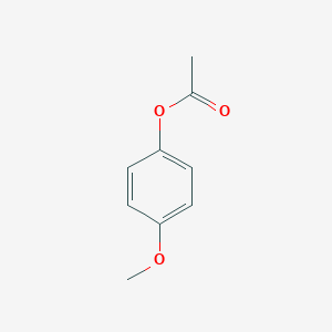molecular formula C9H10O3 B073823 4-Methoxyphenyl acetate CAS No. 1200-06-2