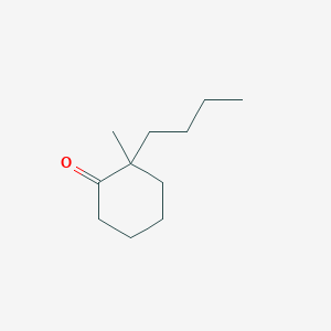 molecular formula C11H20O B073830 2-Butyl-2-methylcyclohexanone CAS No. 1197-78-0