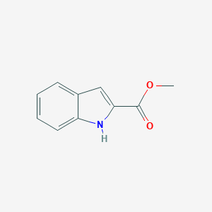 molecular formula C10H9NO2 B073831 Methyl 1H-indole-2-carboxylate CAS No. 1202-04-6