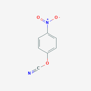 molecular formula C7H4N2O3 B073832 1-Cyanato-4-nitrobenzene CAS No. 1129-38-0