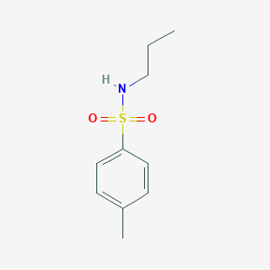 molecular formula C10H15NO2S B073833 N-Propyl-p-toluenesulfonamide CAS No. 1133-12-6