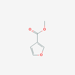 molecular formula C6H6O3 B073834 Methyl 2-furoate CAS No. 1334-76-5