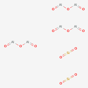 molecular formula Al6O13Si2 B073837 Mullite CAS No. 1302-93-8