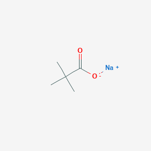 molecular formula C5H9NaO2 B073840 Sodium pivalate CAS No. 1184-88-9
