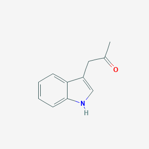 molecular formula C11H11NO B073846 3-Indolylacetone CAS No. 1201-26-9