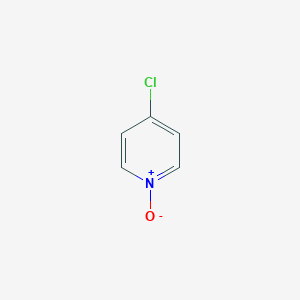 molecular formula C5H4ClNO B073858 4-Chloropyridine N-oxide CAS No. 1121-76-2