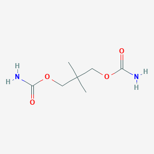 molecular formula C7H14N2O4 B073864 1,3-Propanediol, 2,2-dimethyl-, dicarbamate CAS No. 1471-52-9