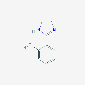 B073867 2-(4,5-Dihydro-1H-imidazol-2-yl)phenol CAS No. 1565-39-5