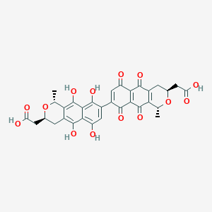 molecular formula C32H26O14 B073869 Actinorhodin CAS No. 1397-77-9