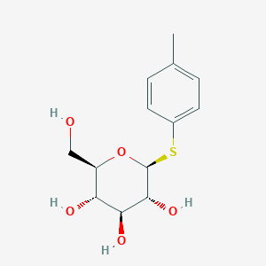 molecular formula C13H18O5S B073878 4-Methylphenyl 1-thio-beta-D-glucopyranoside CAS No. 1152-39-2