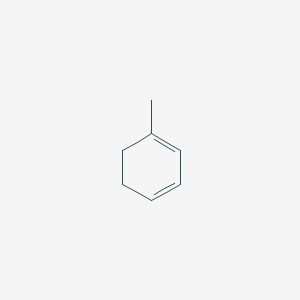 molecular formula C7H10 B073880 1-Methyl-1,3-cyclohexadiene CAS No. 1489-56-1