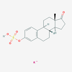 molecular formula C18H21KO5S B073888 Potassium estrone sulfate CAS No. 1240-04-6